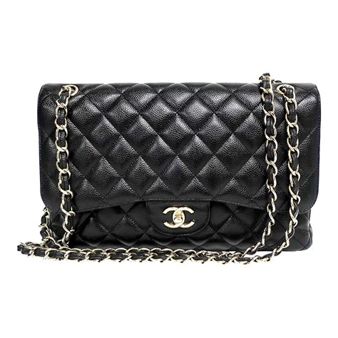 chanel jumbo classic caviar|Chanel Classic Jumbo & Maxi Bags .